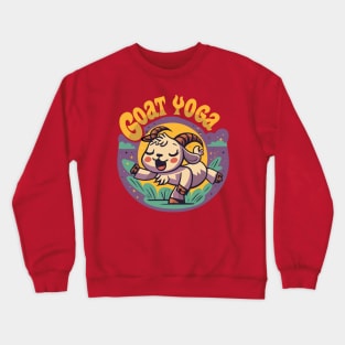 Goat Yoga Crewneck Sweatshirt